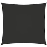 vidaXL Zonnescherm vierkant 4x4 m oxford stof antracietkleurig - zwart 135084