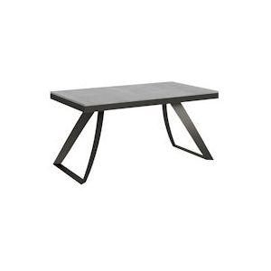 Itamoby Uitschuifbare tafel 90x160/420 cm Proxy Evolution Cement Antraciet Structuur - VE165TAPRXEVO-CM-AN