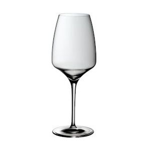 WMF professional Rode wijnbeker DIVINE kristalglas, 0,45L, Ø 8 cm, vaatwasmachinebestendig, 6 stuks - transparant Glas 58.0050.0001