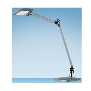 Hansa bureaulamp E-Motion, LED-lamp, zilver - blauw Papier 41-5010.688