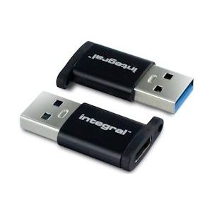 Integral adapter USB-C naar USB-A, pak van 2 stuks - 8449312