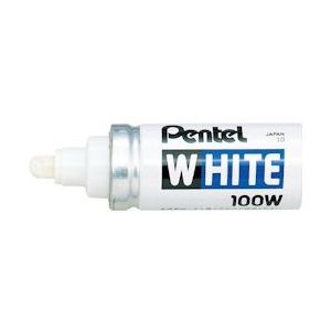 Pentel Paint Marker White schrijfpunt: 6,5 mm, schrijfbreedte: 4 mm - 3474370111234