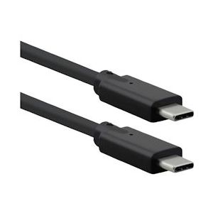 ROLINE USB 3.2 Gen 2x2 kabel, met PD (Power Delivery) 20V5A, Emark, C-C, M/M, 20 Gbit/s, zwart, 0,5 m - zwart 11.02.9070
