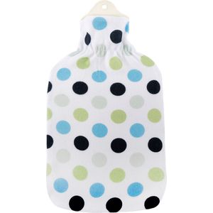 Sänger Warmwaterkruik 2.0 liter, stippen - blauw Rubber R81980