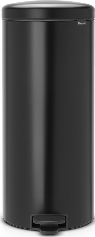 Brabantia - NewIcon - Prullenbak - Matt Zwart - Metaal