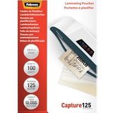 Fellowes lamineerhoes Capture125 formaat 65 x 95 mm, 250 micron (2 x 125 micron), pak van 100 stuks - 5306702