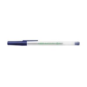 Bic balpen ECOlutions Round Stic, blauw, Pak van 60 - blauw 459028