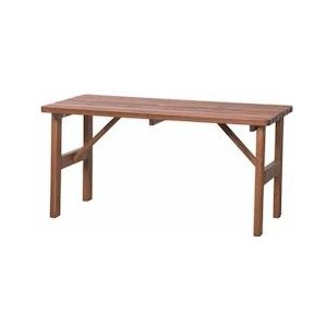 FUN STAR Ticino tafel, 150x72 cm, bruin - bruin 165083