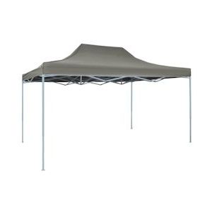 VidaXL Pop-up Tent Inklapbaar 3x4,5 m Antraciet