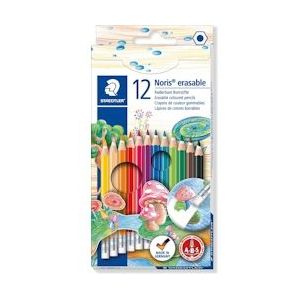 Staedtler kleurpotlood Noris Club uitgombaar 12 potloden - 4007817144312