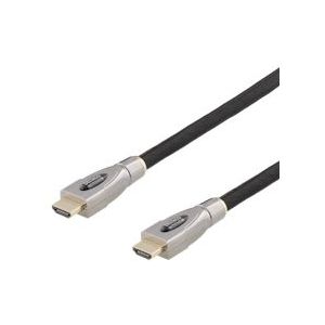 Deltaco Actieve HDMI naar HDMI kabel - 4K Ultra HD tot 60Hz - 10 meter - HDMI High speed met Ethernet - zwart - 7333048028969