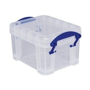 Really Useful Box 0,14 liter, transparant - 5060024807660