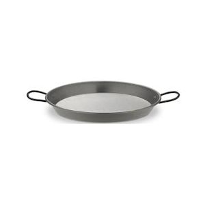 Fire Mountain La Valenciana Gepolijst Staal Paella Pan - 38cm Diameter en onderhouden - Inclusief 2 handgrepen