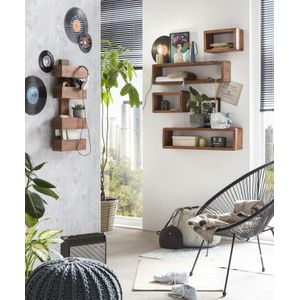 Wandplank - Mangohout - 80 cm Breedte