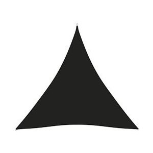 vidaXL Zonnescherm driehoekig 4,5x4,5x4,5 m oxford stof zwart - zwart 135783