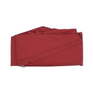 Mendler Parasolhoes HWC-A96, 8 stokjes rond Ø4m 220g/m² polyester, vervangende hoes bijv. voor zweefparasol HWC-A96 ~ bordeaux - rood Textiel 81699