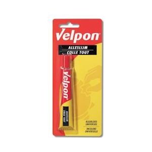 Velpon alleslijm tube van 25 ml, op blister - 8710439033310