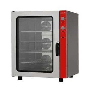 Gastro M Heteluchtoven | 10 Niveaus (EN600x400) | Elektrisch | 50°C/300°C | 11.5kW (400V) | Bevochtiging (Handmatig) | 825x710x1010(h)mm - GAS-GR206