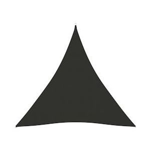 vidaXL Zonnescherm driehoekig 4x4x4 m oxford stof antracietkleurig - zwart 135121