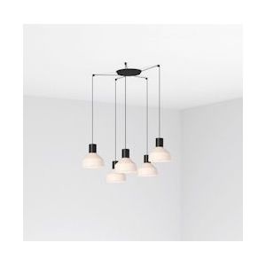 KOMBO 200 5L Beige hanglamp - Staal 68594-5L