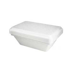 96 stuks Foam-ijsbakje met deksel (500 ml) PSE. Tot einde voorraad Ref PQP183.45 - 8435742414181