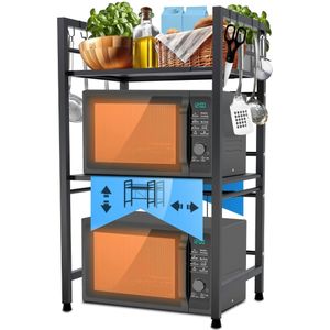 CLP - Marana - Magnetronkast - Zwart - 3-Traps - Hoogwaardig Materiaal