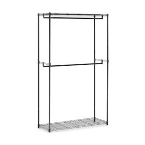 Royal Catering Metalen kledingrek - 120 x 45 x 199.5 cm - 200 kg - zwart