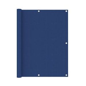 vidaXL Balkonscherm 120x600 cm oxford stof blauw - blauw 135019
