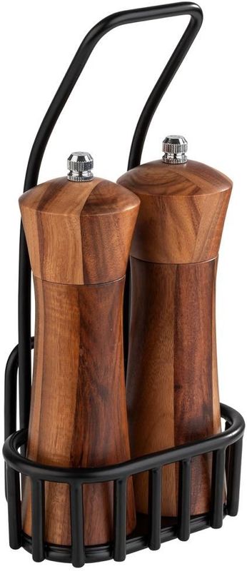 APS - Urban 40416 - Zout- en Pepermolenset - Hout - 3 Stuks