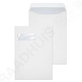 Raadhuis akte envelop met venster C4 wit met plakstrip doos a 250 stuks - RD-303590