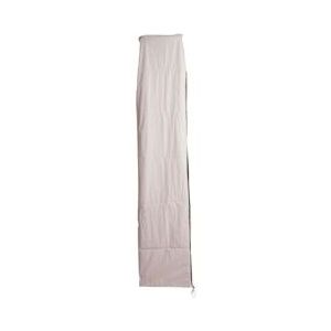 Mendler Beschermhoes HWC voor zweefparasol tot 3,5 m, hoes met rits ~ crème-grijs - beige Textiel 76885