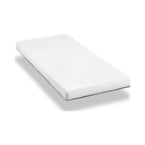 Comfortschuimmatras K10 80 x 200 cm, hoogte 10 cm, hardheidsgraad H3 - wit 10101001010100