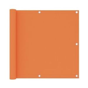 vidaXL Balkonscherm 90x500 cm oxford stof oranje - oranje 135050