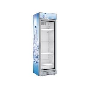 METRO Professional Glazen deur koelkast/ koelvitrine GSC5350WS, 59,5 x 62,4 x 200 cm, 362 L, koeling met ventilator, 270 W, 4 wielen - meerkleurig Multi-materiaal 292329