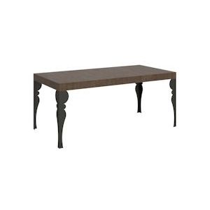 Itamoby Uitschuifbare tafel 90x180/284 cm Paxon Antraciet Walnoot Structuur - 8050598014172