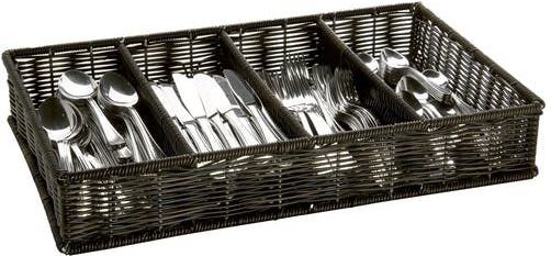 APS - GN 1/1 - Bestekrek - Meerkleurig - Polypropyleen - 53 x 32,5 cm - H: 9 cm