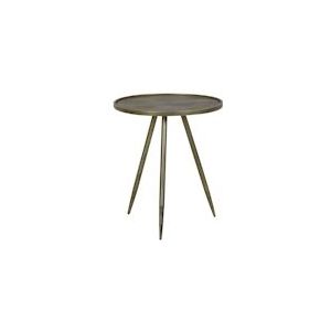 Light & Living Bijzettafel Envira - Antiek Goud - Ø39,5cm - goud Metaal 8717807255466