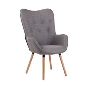 CLP Lounger Ashford Stof grijs - 312560