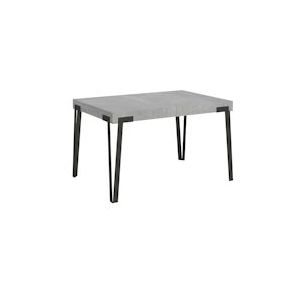 Itamoby Uitschuifbare tafel 90x130/234 cm Rio Cemento Antraciet structuur - VE130TARIO234-CM-AN