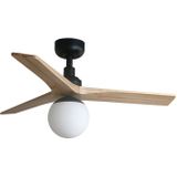 FARO - 34284-11L - Plafondventilator - Groen/Zwart - Hout - 1xE27/15W/230V