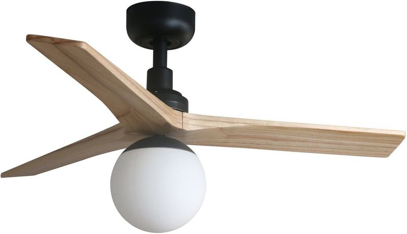 FARO - 34284-11L - Plafondventilator - Groen/Zwart - Hout - 1xE27/15W/230V