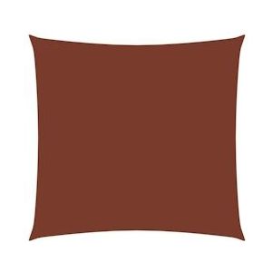 vidaXL Zonnescherm vierkant 6x6 m oxford stof terracottakleurig - rood 135362