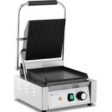 Royal Catering Contactgrill - Rainurée + Lisse - Royal Catering - 1800 W
