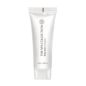 Douchegel 30 ml - The Spa Collection Lemongrass (Doos van 500 stuks) - wit 1038001.05