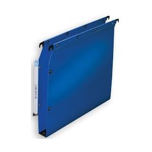ELBA L'Oblique hangmappen voor kasten Ultimate bodem 30 mm, blauw, Pak van 10 - 291604