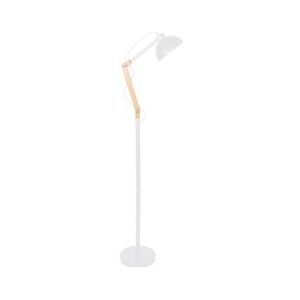 SalesFever Staande Lamp | Hout | B 25 x D 20 x H 150 cm | Natuur - beige Multi-materiaal 397220