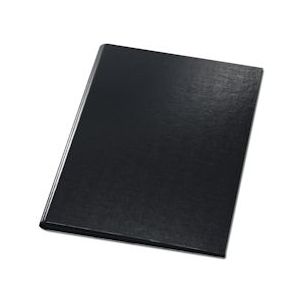 Falken 11288362 Klembordmap voor DIN A4, folie gelamineerd, insteekvak vooraan, met penhouder - zwart - zwart Multi-materiaal 11288362000F