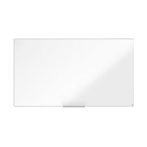 Nobo Widescreen magnetisch emaille whiteboard 1880x1060mm met smal frame en InvisaMount™ montagesysteem - wit 1915252