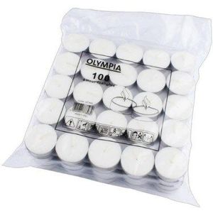 Kaars - Geurvrij - Wit - Paraffine