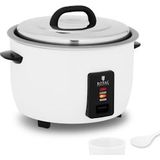 Royal Catering RCRK-10L Gastro Rijstkoker - Stomer + rijstkoker - Wit